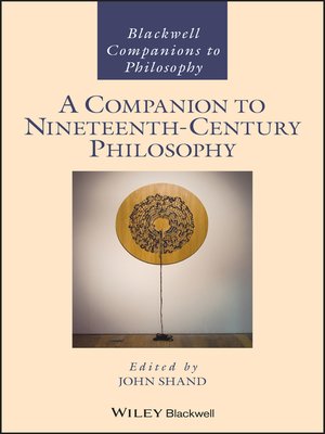 cover image of A Companion to Nineteenth-Century Philosophy